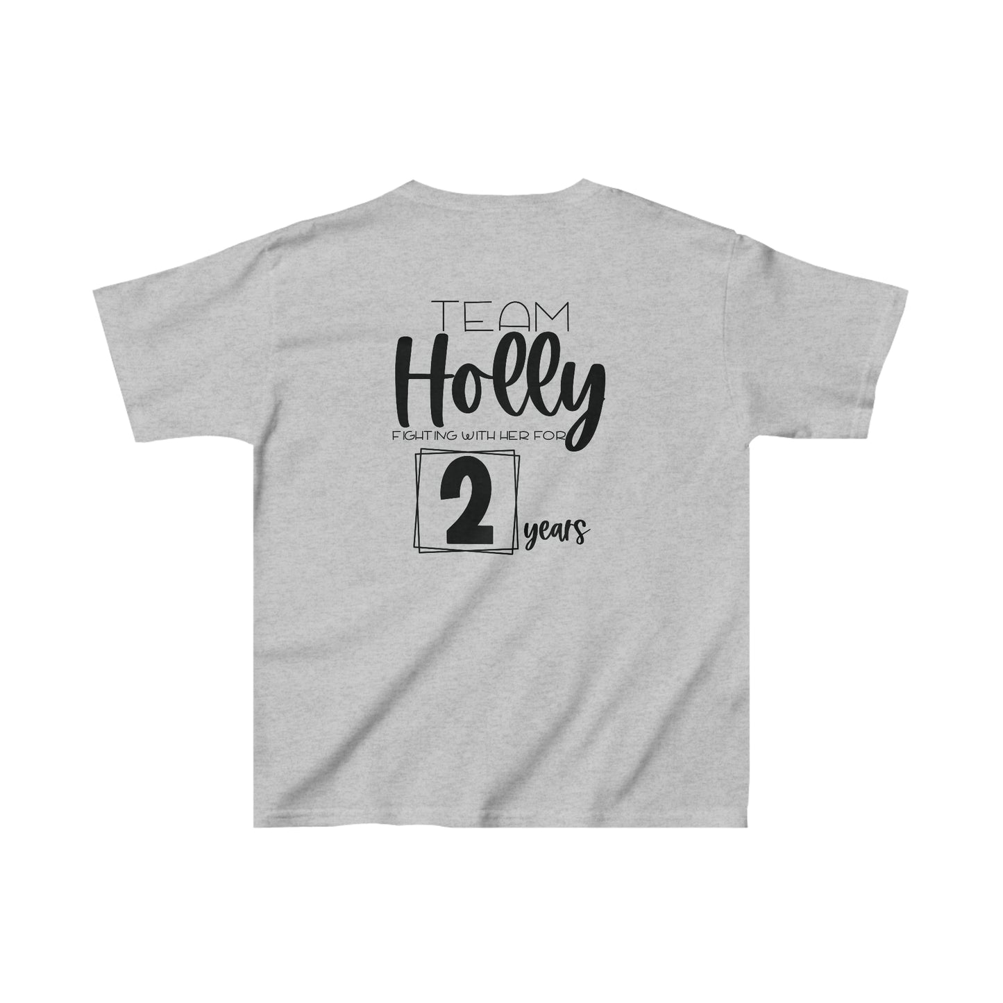 Kids Gildan Heavy Cotton™ Tee - Buck Cancer TEAM HOLLY