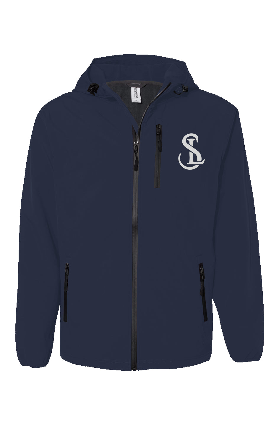 Poly-Tech Silver Embroidered Soft Shell Jacket - SL Performance Horses