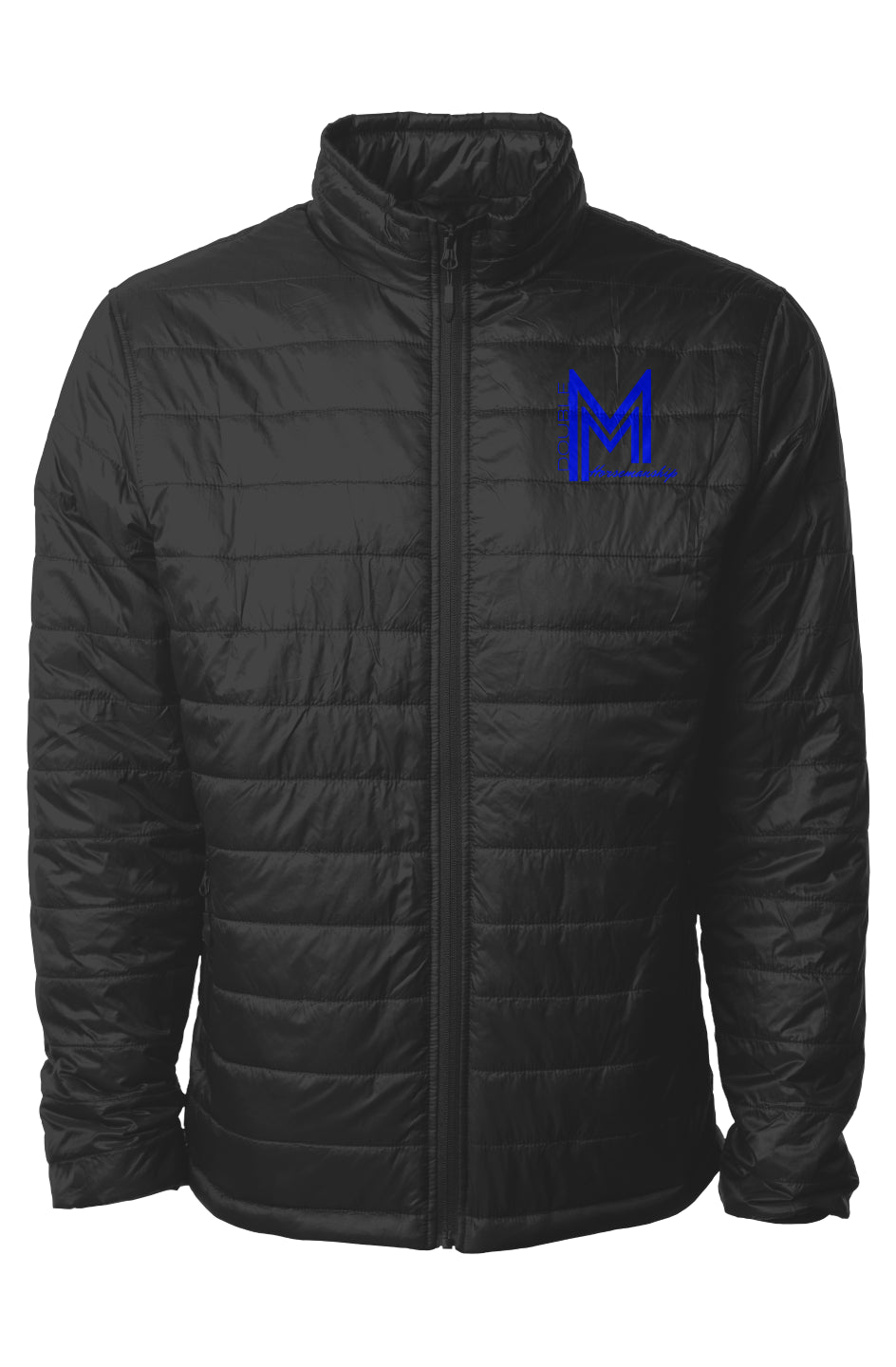 Men's Embroidered Puffer Jacket - Double M Horsemanship