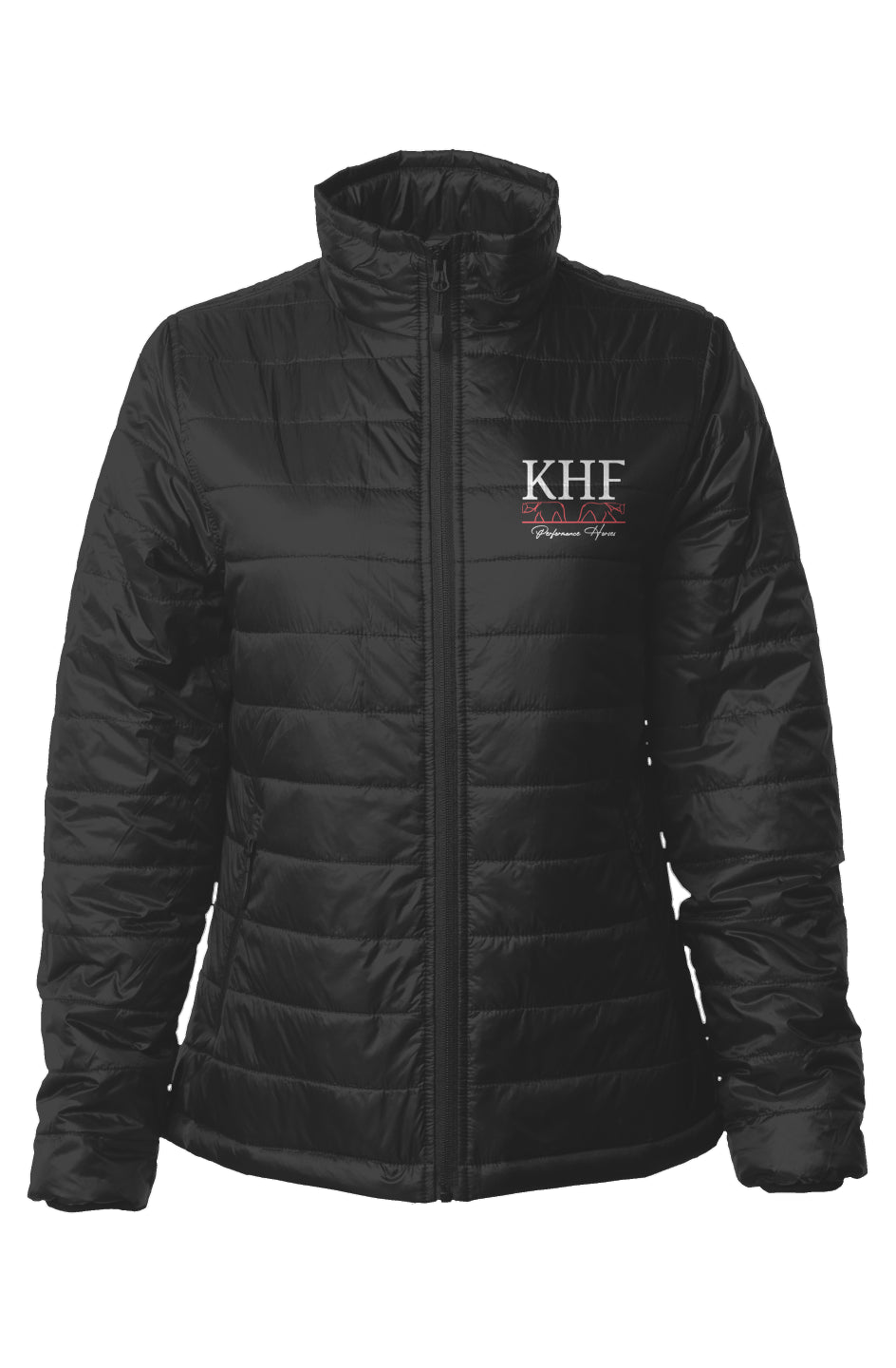 Women's Puffer Jacket - KHF Performance Horses