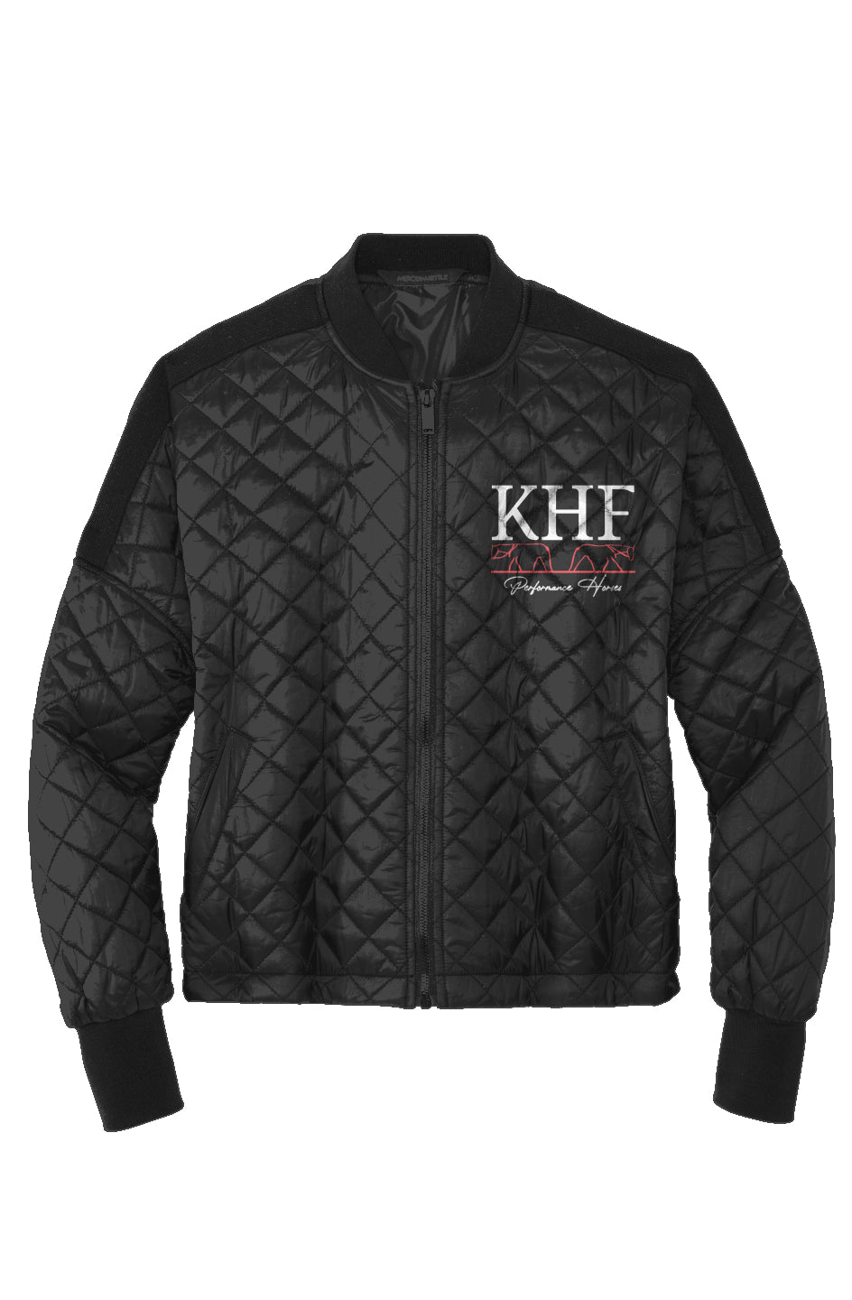 Women's Boxy Quilted Jacket - KHF Performance Horses