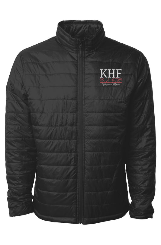 Men's Puffer Jacket - KHF Performance Horses