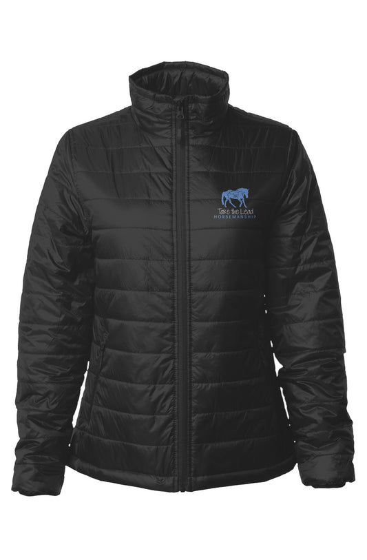 Womens Puffer Jacket - Take the Lead Horsemanship