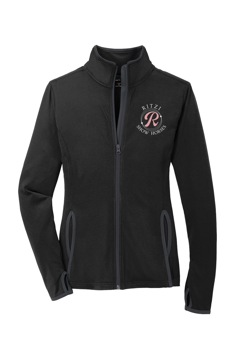 Sport Tek Womens Sport-Wick Contrast Jacket - Ritzi Performance Horses