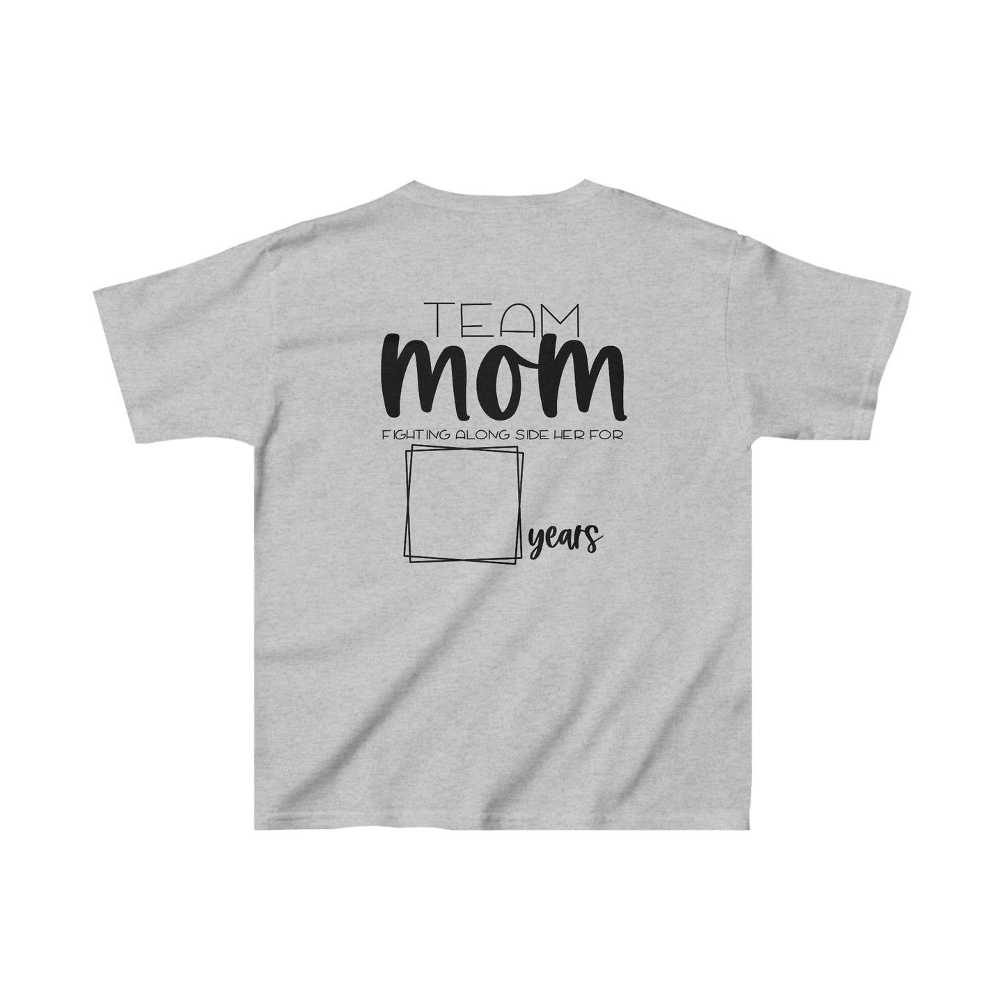 Kids Gildan Heavy Cotton™ Tee - Buck Cancer for Mom