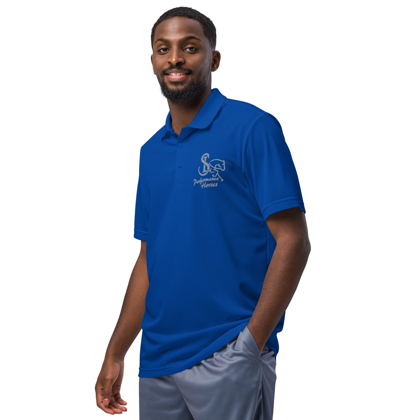 Adidas Embroidered Sport Polo - SL Performance Horses