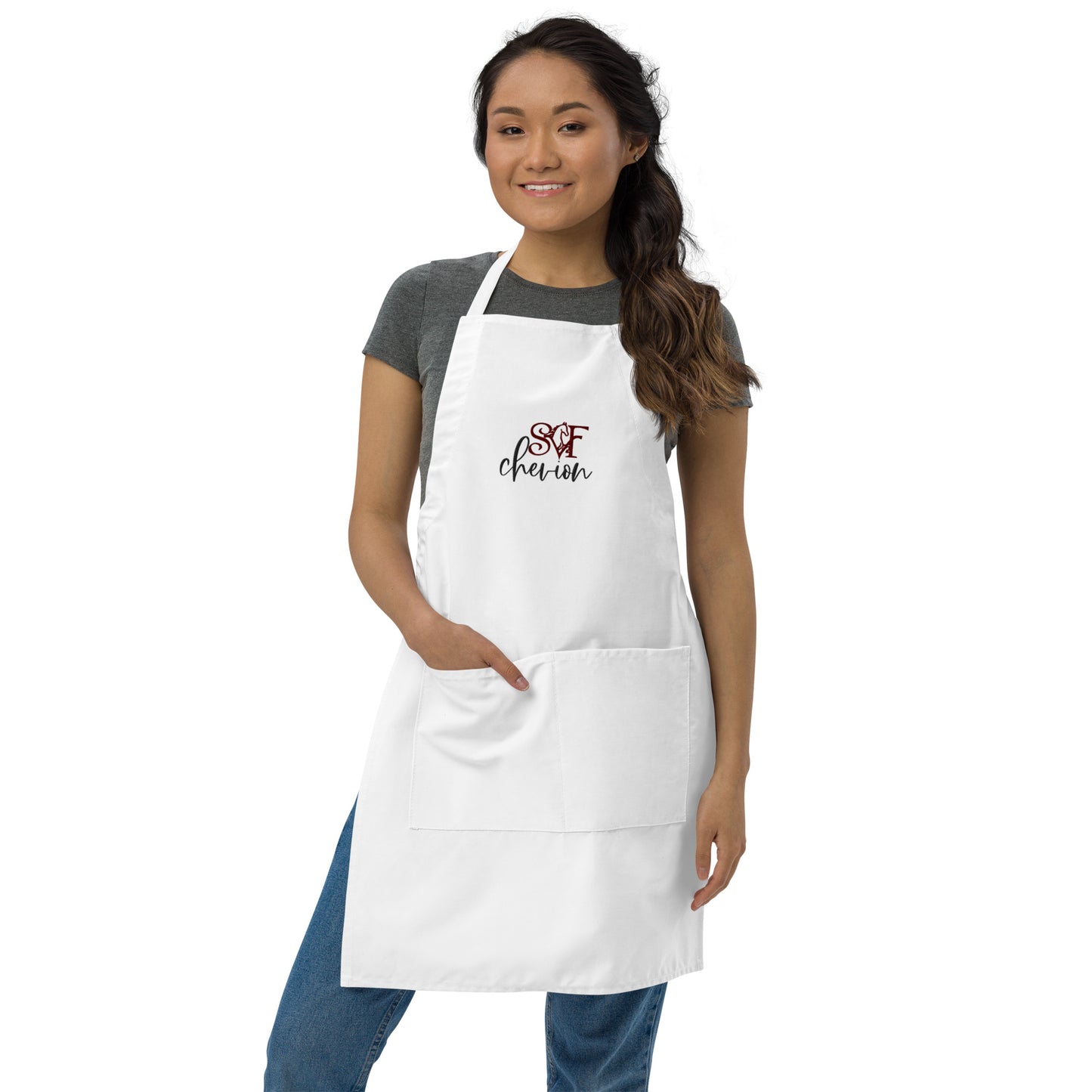 PERSONALIZED Embroidered Apron - Stillwater Valley Farm