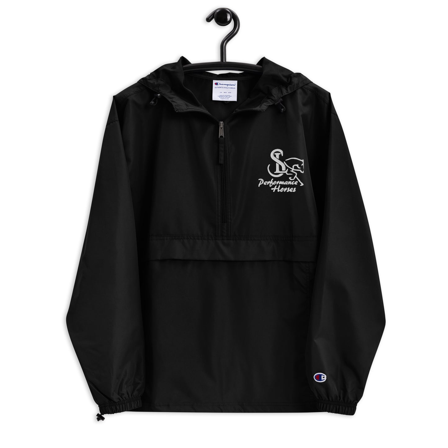 Unisex Embroidered Champion Packable Jacket - SL Performance Horses