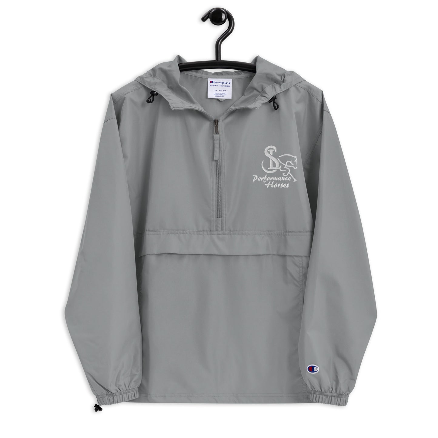 Unisex Embroidered Champion Packable Jacket - SL Performance Horses