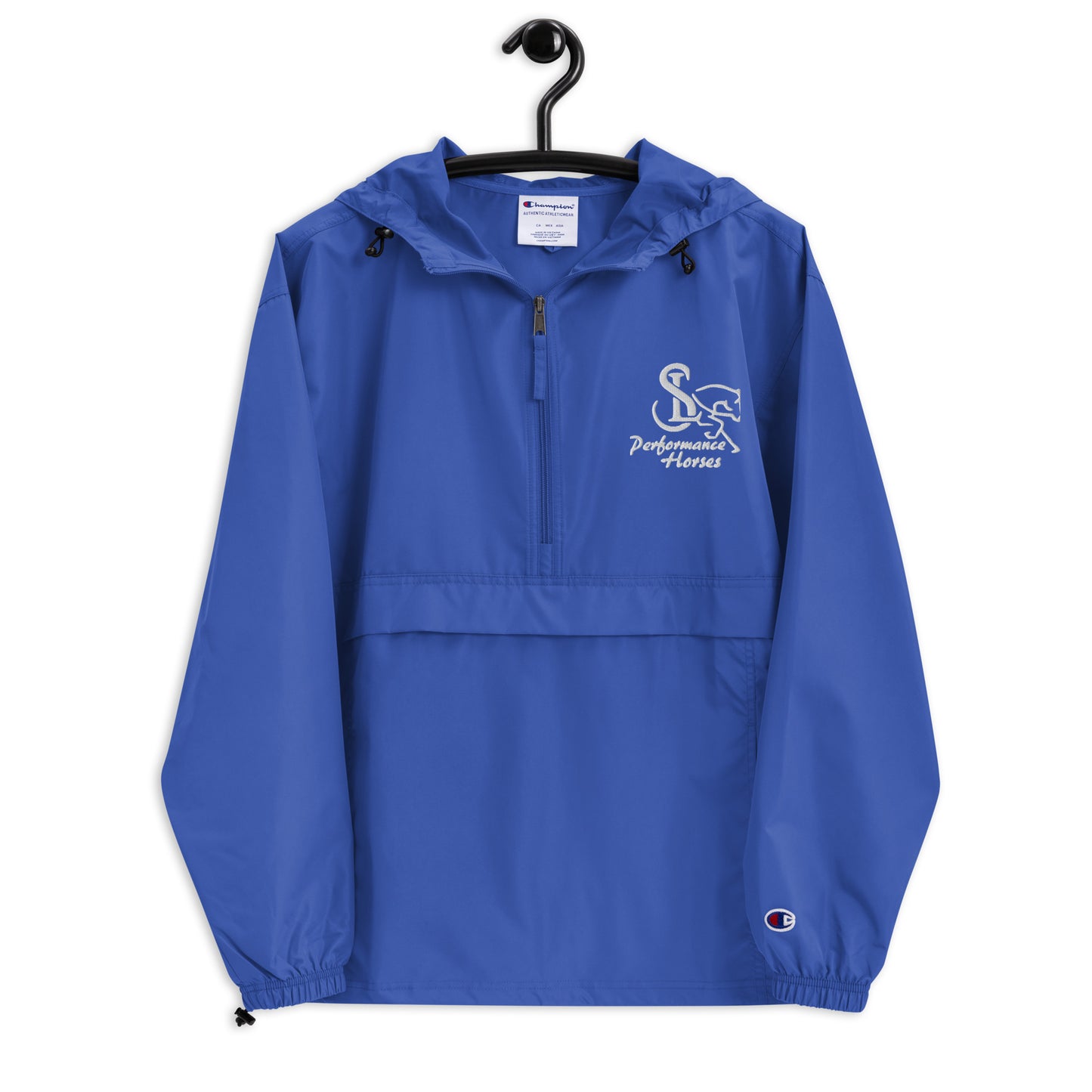 Unisex Embroidered Champion Packable Jacket - SL Performance Horses