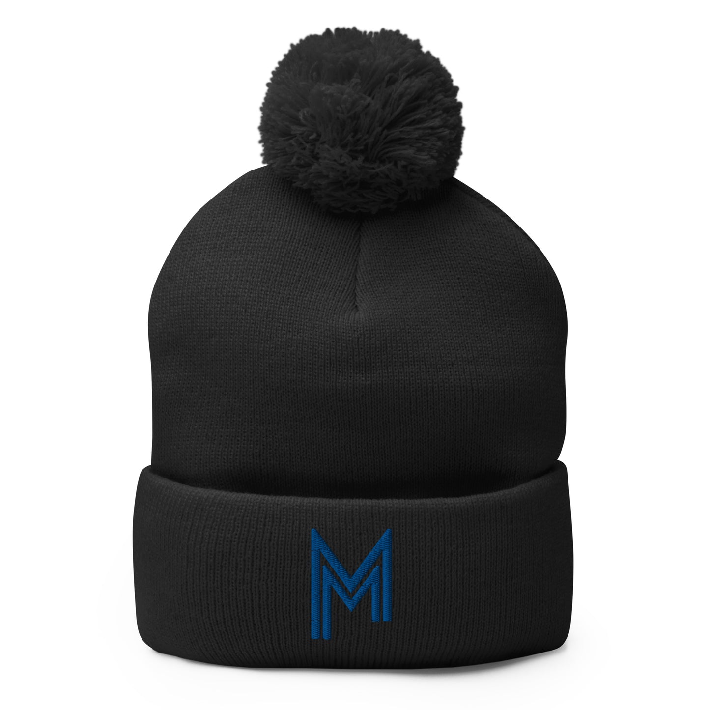 Embroidered Pom-Pom Beanie - Double M Horsemanship