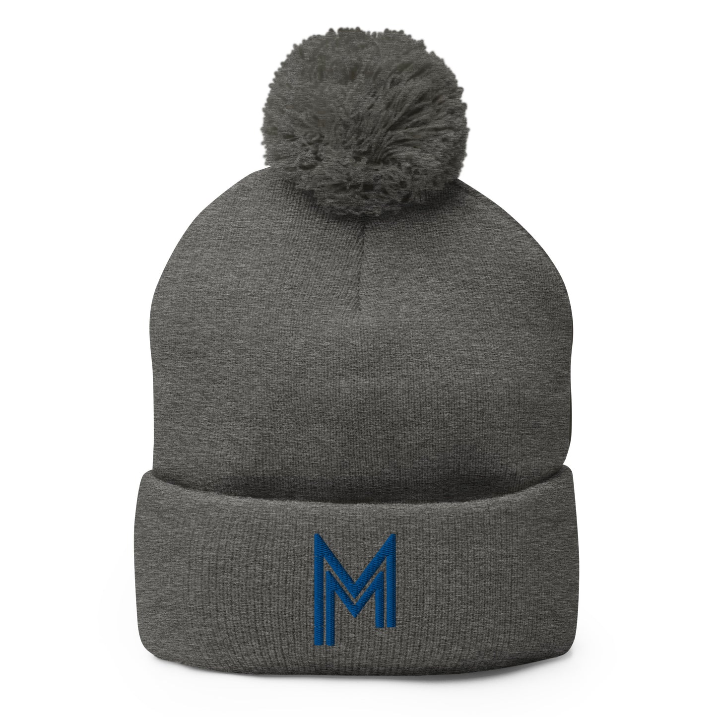 Embroidered Pom-Pom Beanie - Double M Horsemanship