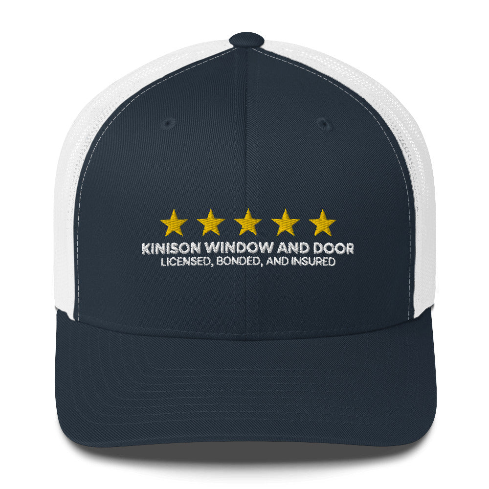 Embroidered Trucker Cap - Kinison Window and Door