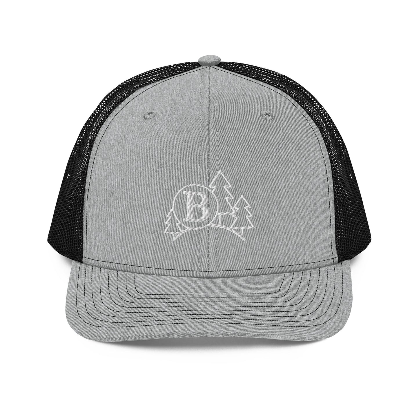 Richardson 112 White Centered Embroidered Logo - B Wood Creations