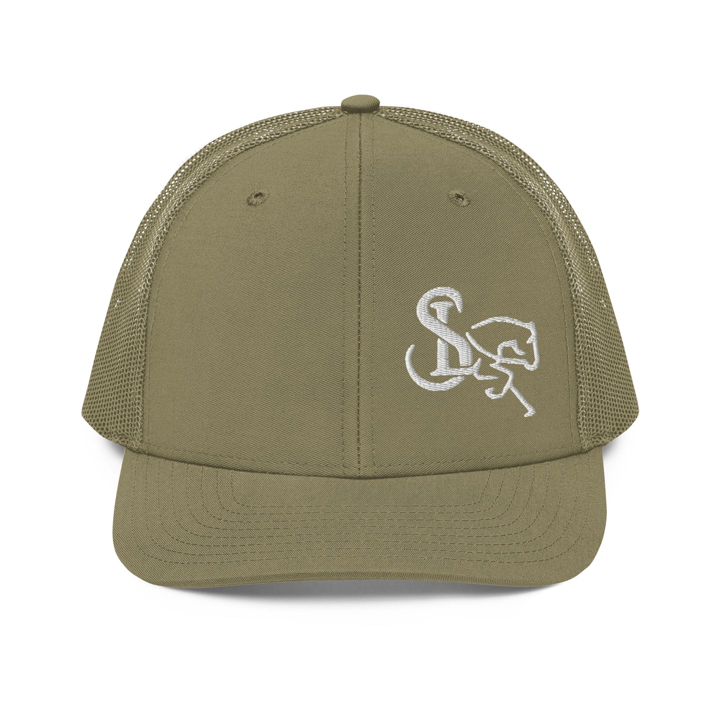 Richardson 112 White Embroidered Trucker Cap - SL Performance Horses