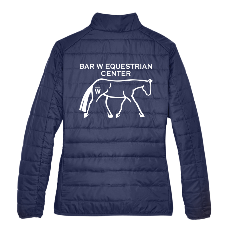 Ladies' Prevail Packable Puffer Jacket - Bar W Equestrian