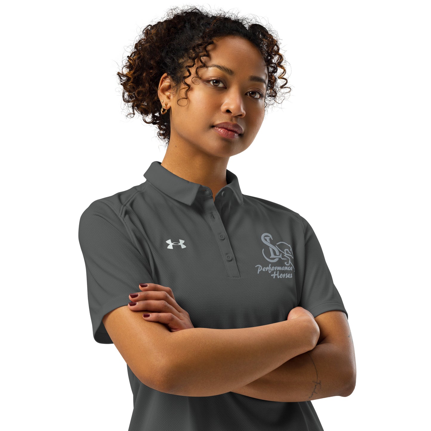 Under Armour® Embroidered WOMEN’s Polo - SL Performance Horses
