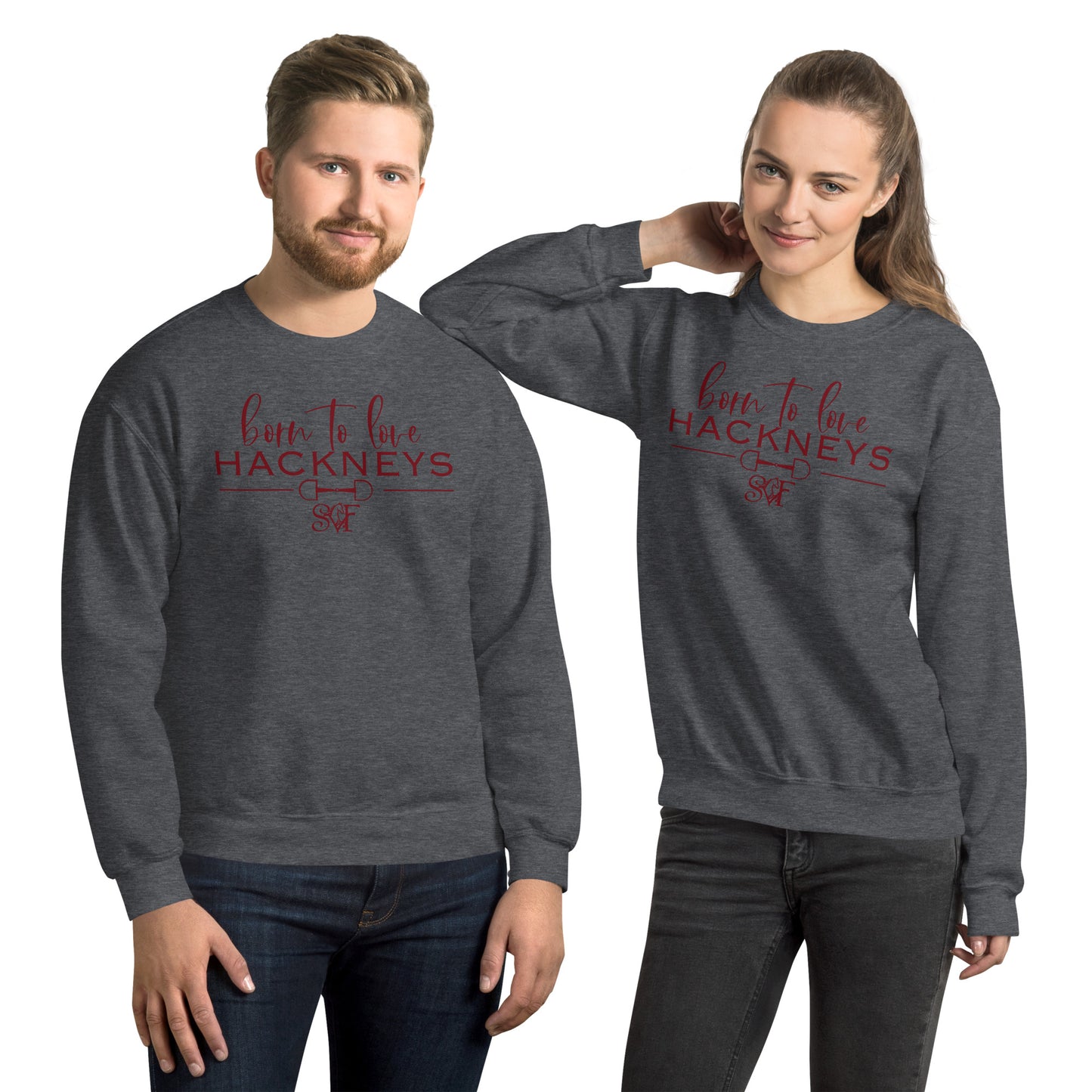 Gildan Crewneck Unisex Sweatshirt HACKNEY- Stillwater Valley Farm