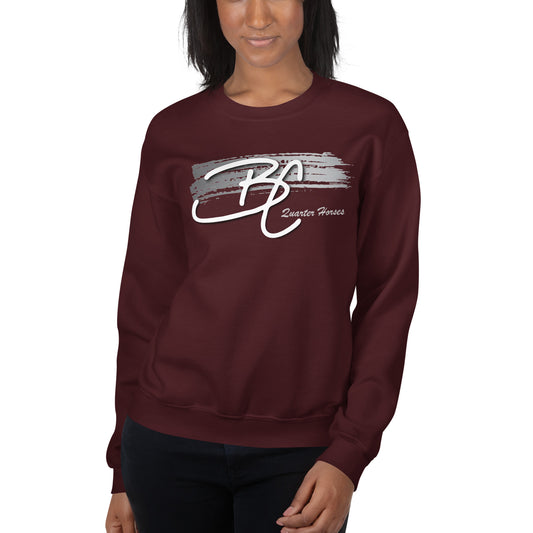 Gildan Unisex Crewneck Sweatshirt - BC Quarter Horses