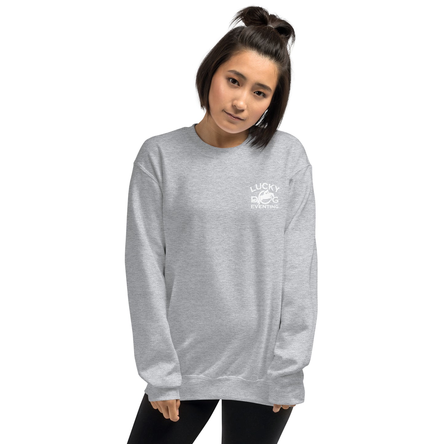 Gildan Unisex Crew Neck Sweatshirt - Lucky Dog Eventing