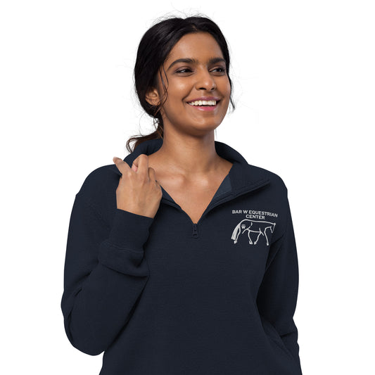 Cotton Heritage Unisex Fleece Pullover - Bar W Equestrian