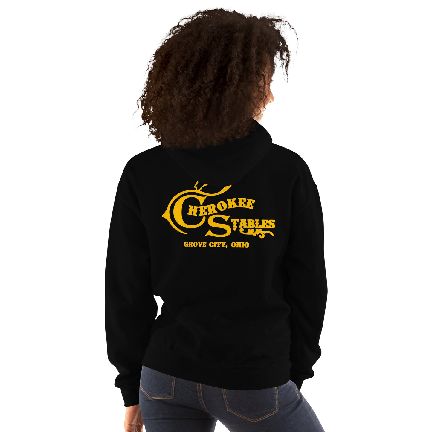 Gildan DOUBLE SIDED Unisex Hoodie - Cherokee Stables