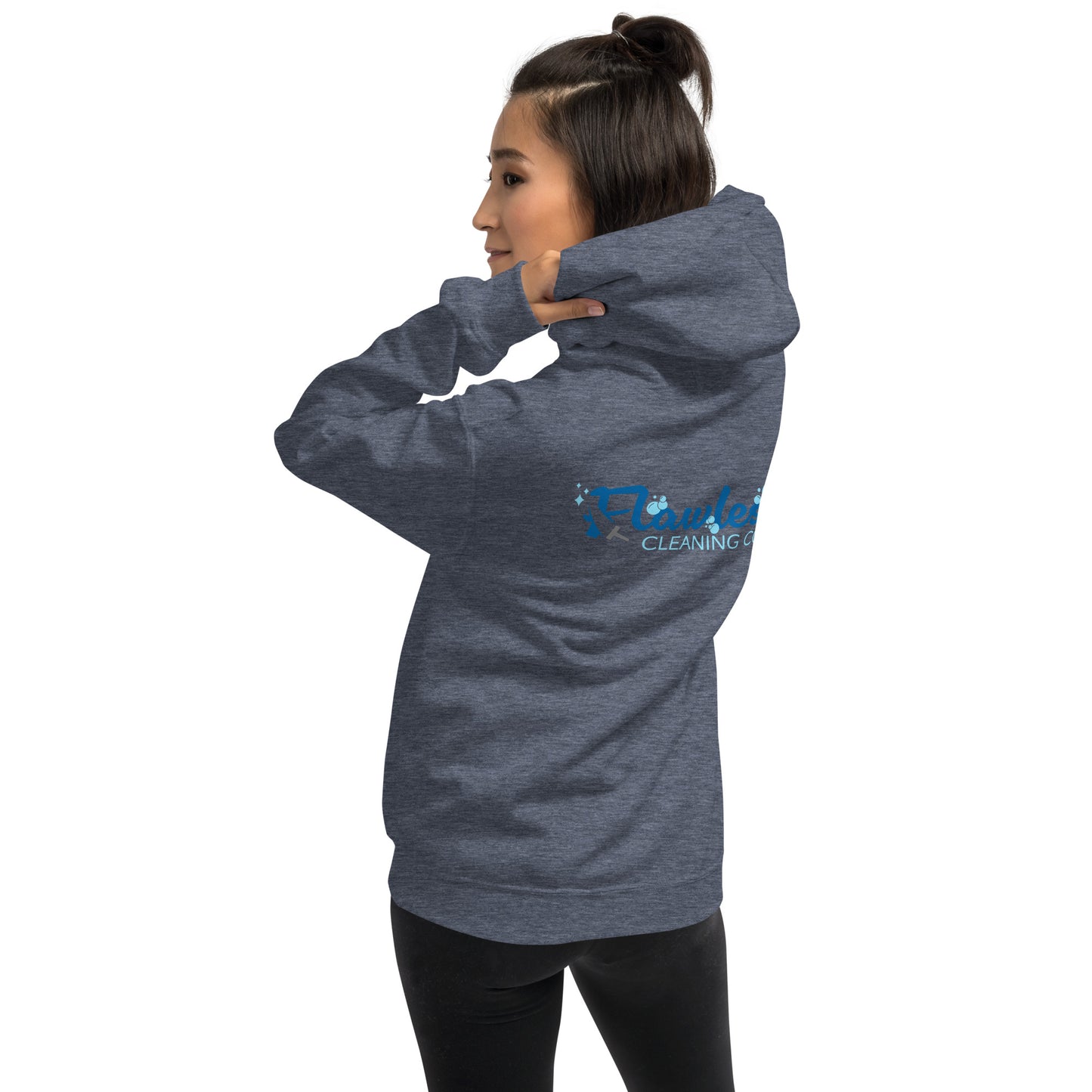 Gildan Unisex Hoodie - Flawless Cleaning Co. JADE