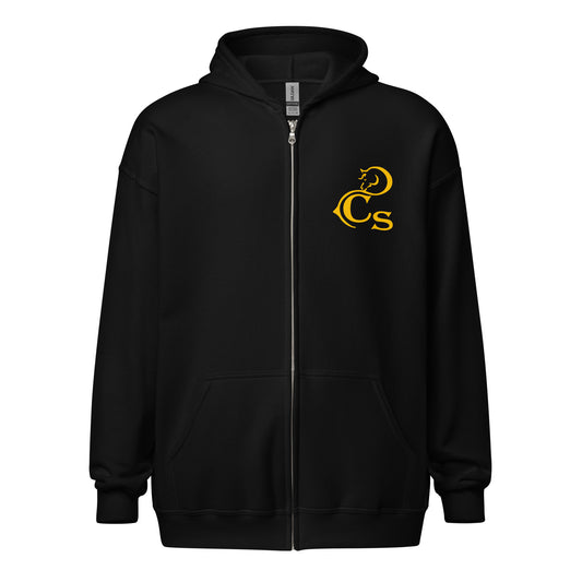 Gildan Unisex DOUBLE SIDED Zip Hoodie - Cherokee Stables