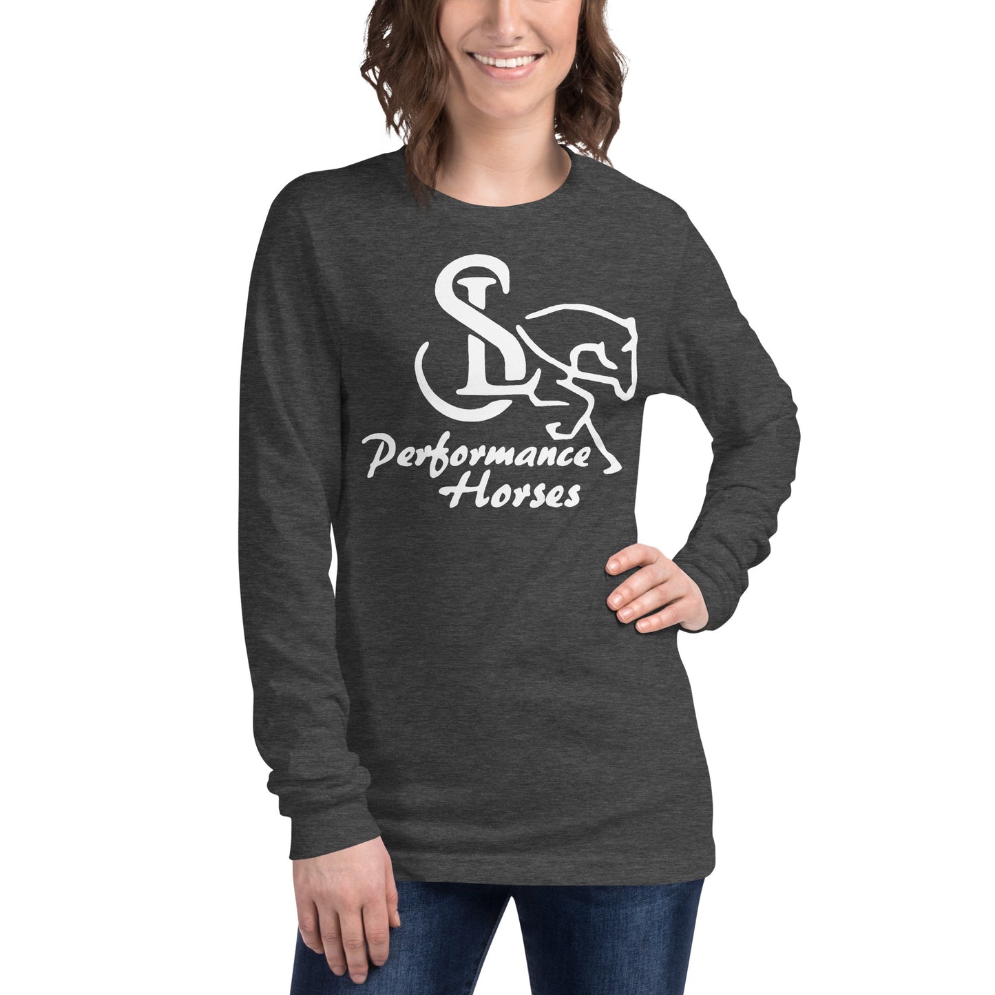 Bella Canvas Unisex Long Sleeve Tee - SL Performance Horses