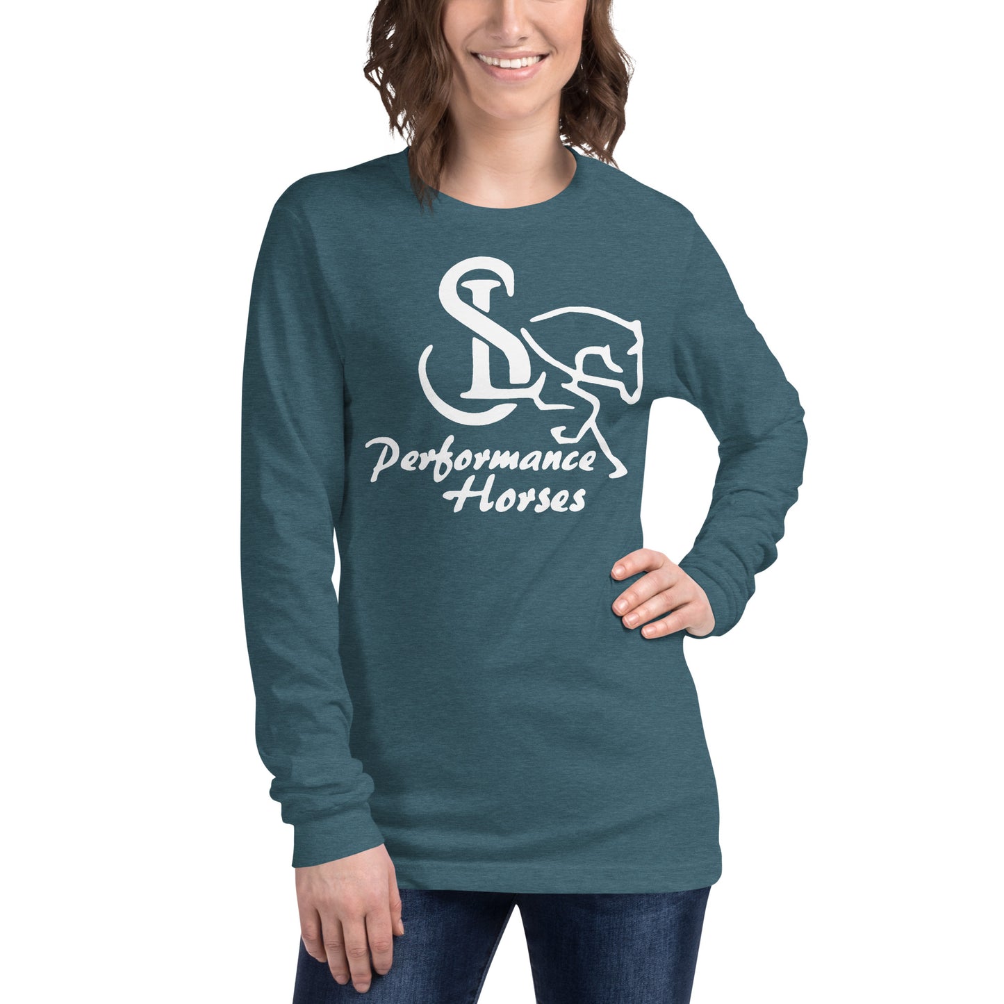 Bella Canvas Unisex Long Sleeve Tee - SL Performance Horses