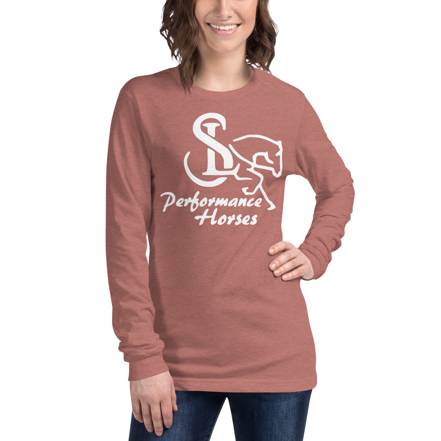 Bella Canvas Unisex Long Sleeve Tee - SL Performance Horses