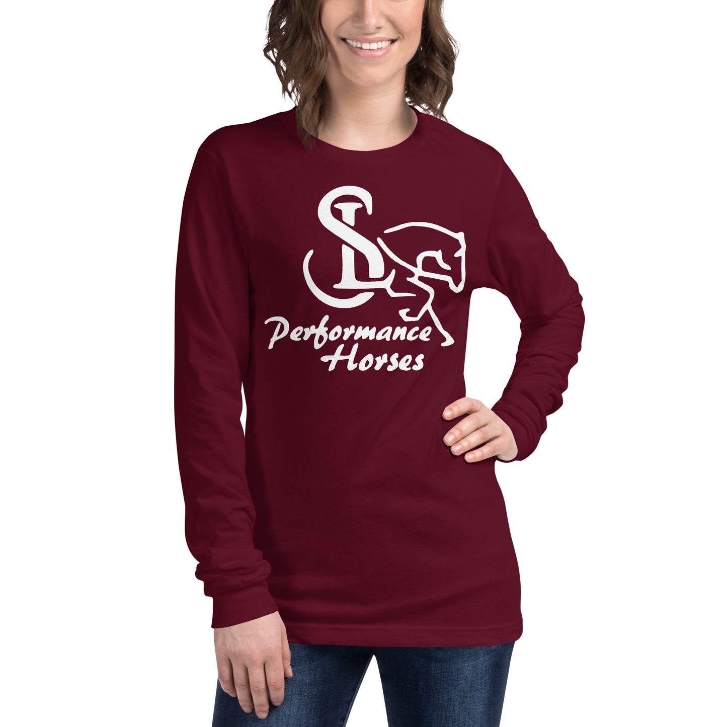 Bella Canvas Unisex Long Sleeve Tee - SL Performance Horses