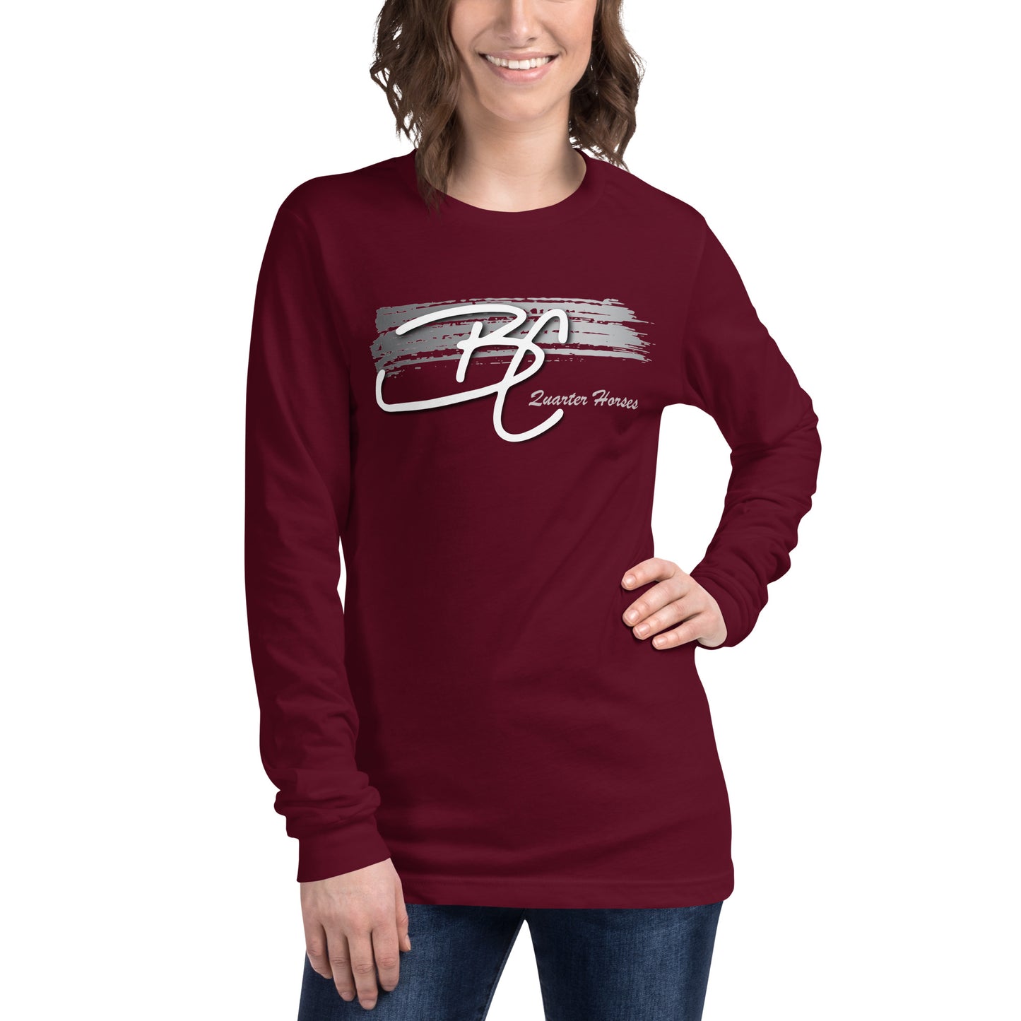 Bella Canvas Unisex Long Sleeve Tee - BC Quarter Horses