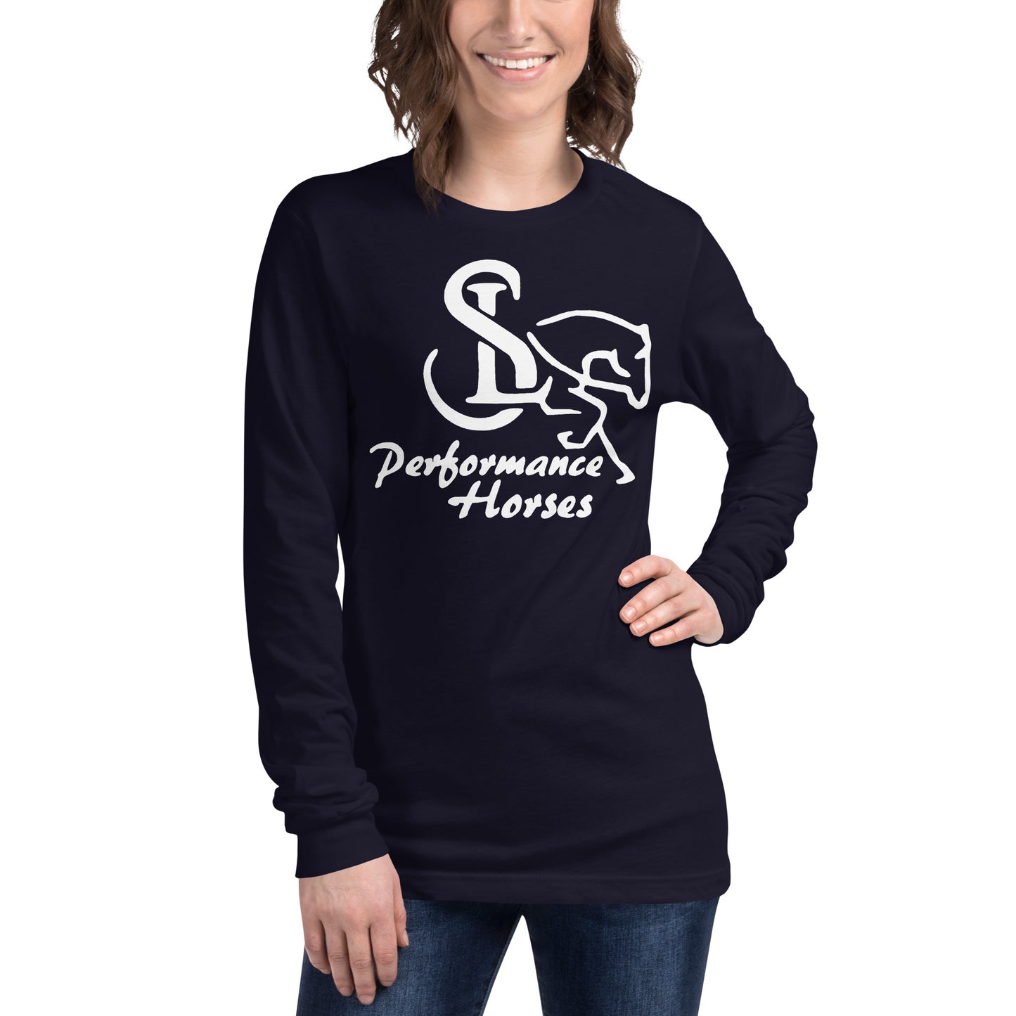 Bella Canvas Unisex Long Sleeve Tee - SL Performance Horses