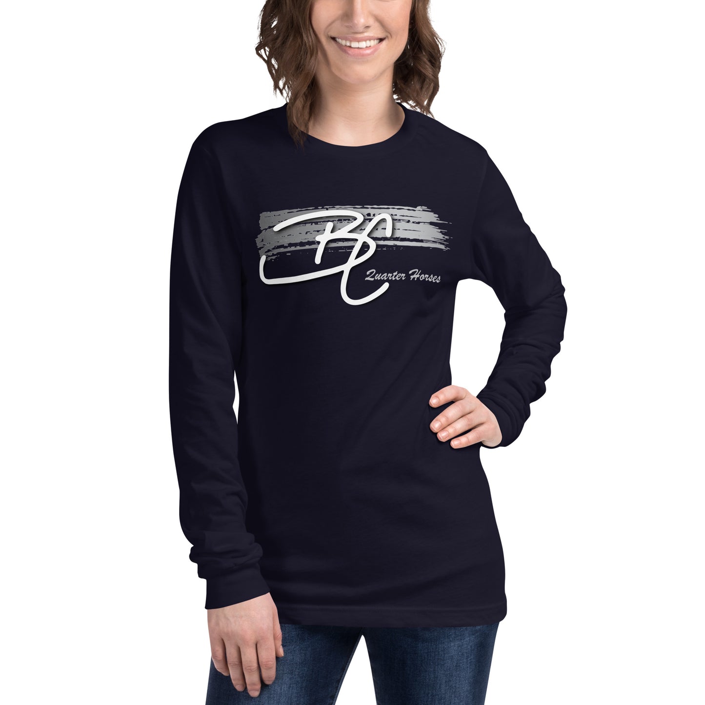 Bella Canvas Unisex Long Sleeve Tee - BC Quarter Horses