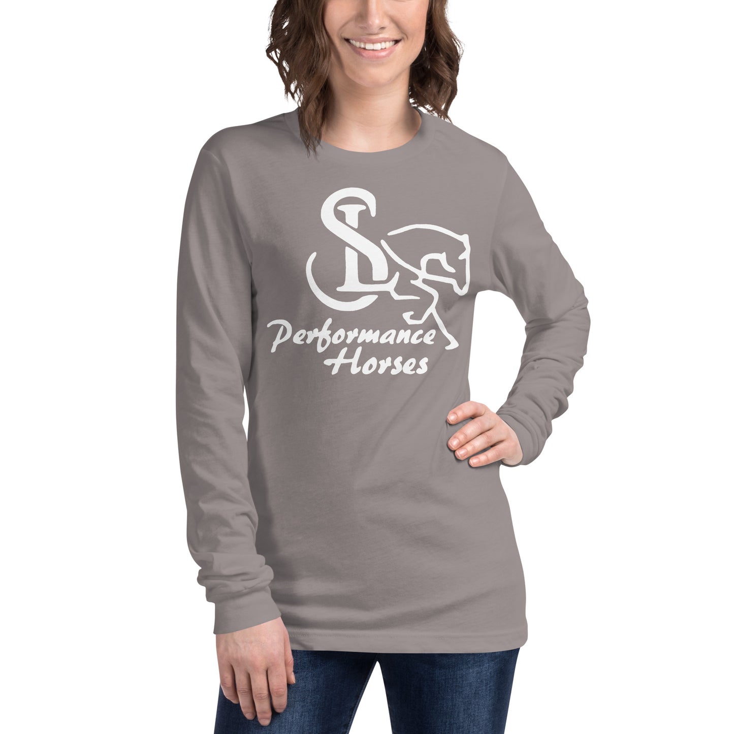 Bella Canvas Unisex Long Sleeve Tee - SL Performance Horses