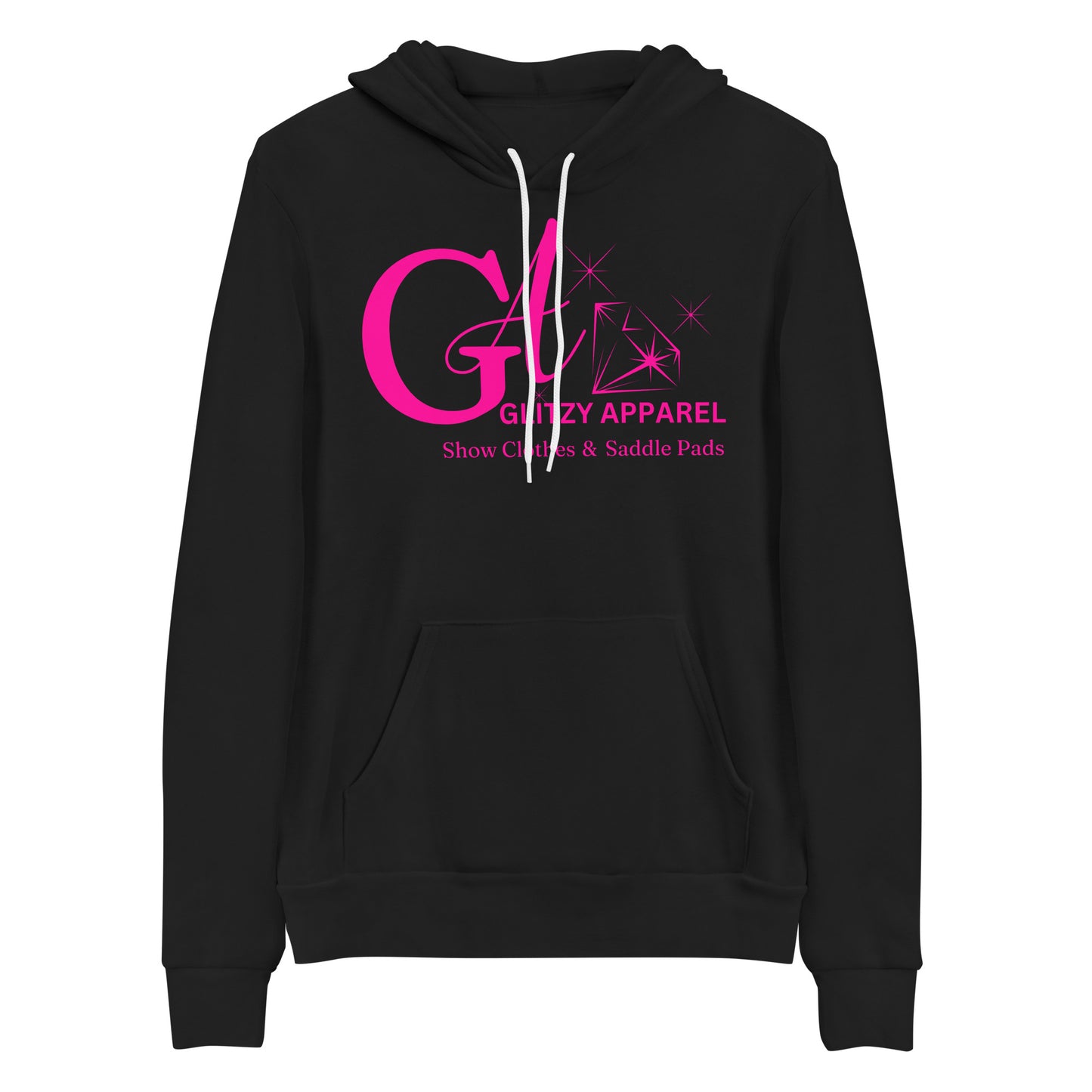 Bella Canvas All Pink Unisex Hoodie - Glitzy Apparel