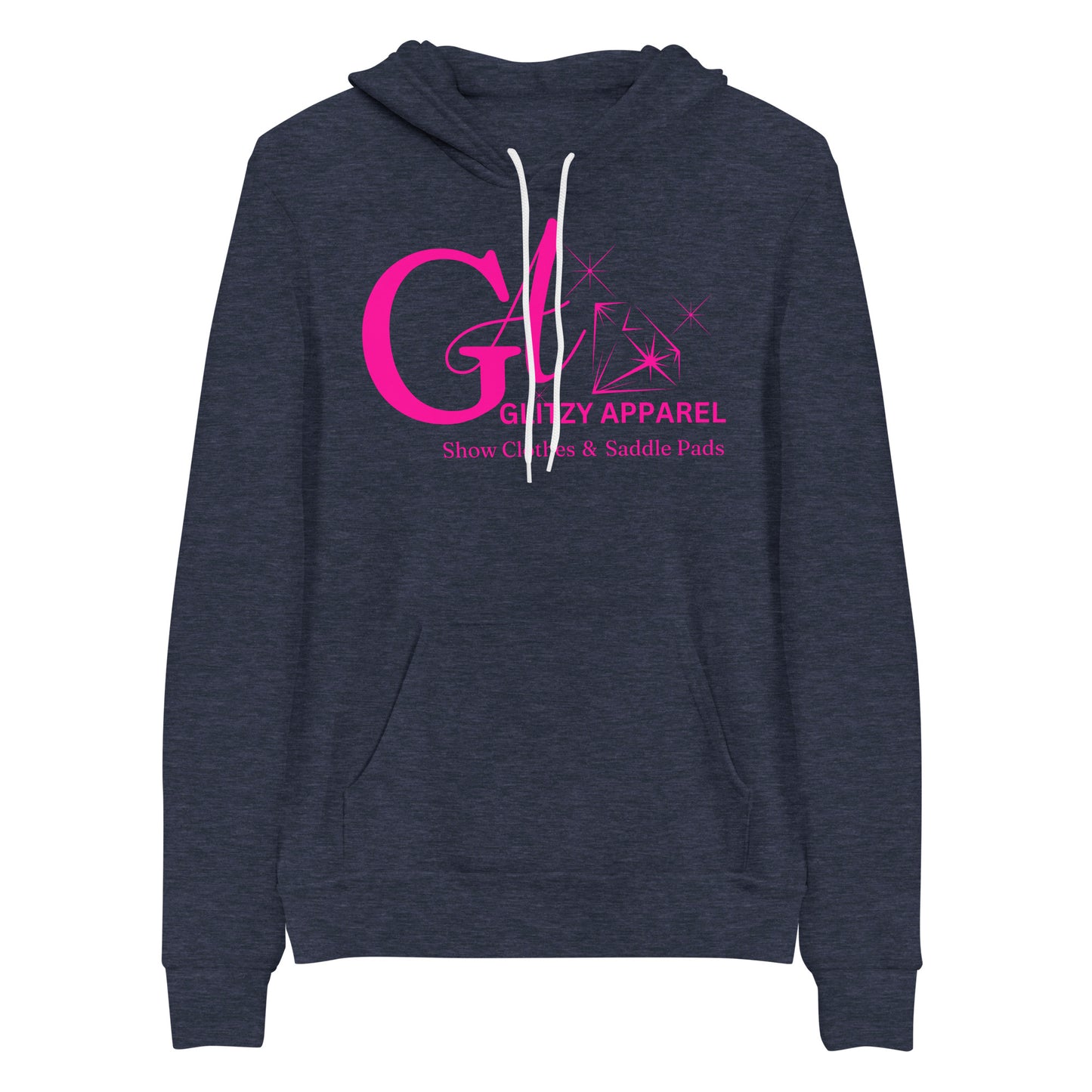 Bella Canvas All Pink Unisex Hoodie - Glitzy Apparel
