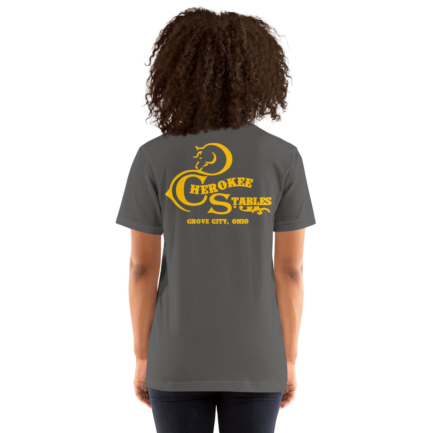 Bella Canvas DOUBLE SIDED Unisex t-shirt - Cherokee Stables