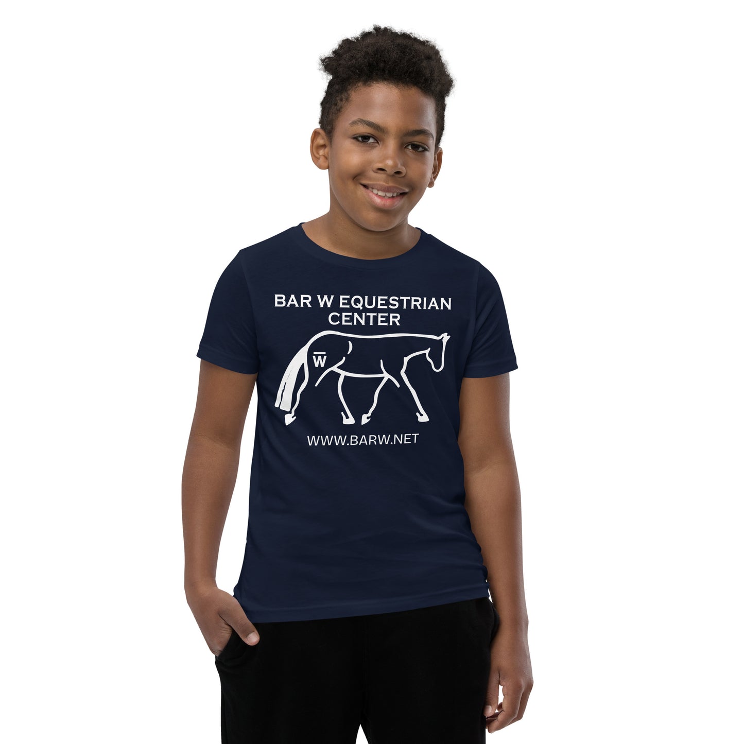 Bella Canvas Youth Short Sleeve T-Shirt - Bar W Equestrian
