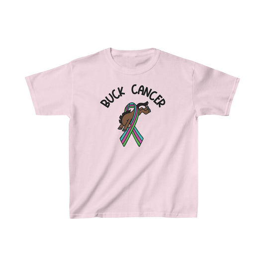 Kids Gildan Heavy Cotton™ Tee - Buck Cancer TEAM HOLLY