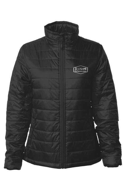 Woman's Puffer Jacket - Rush Performance Horses