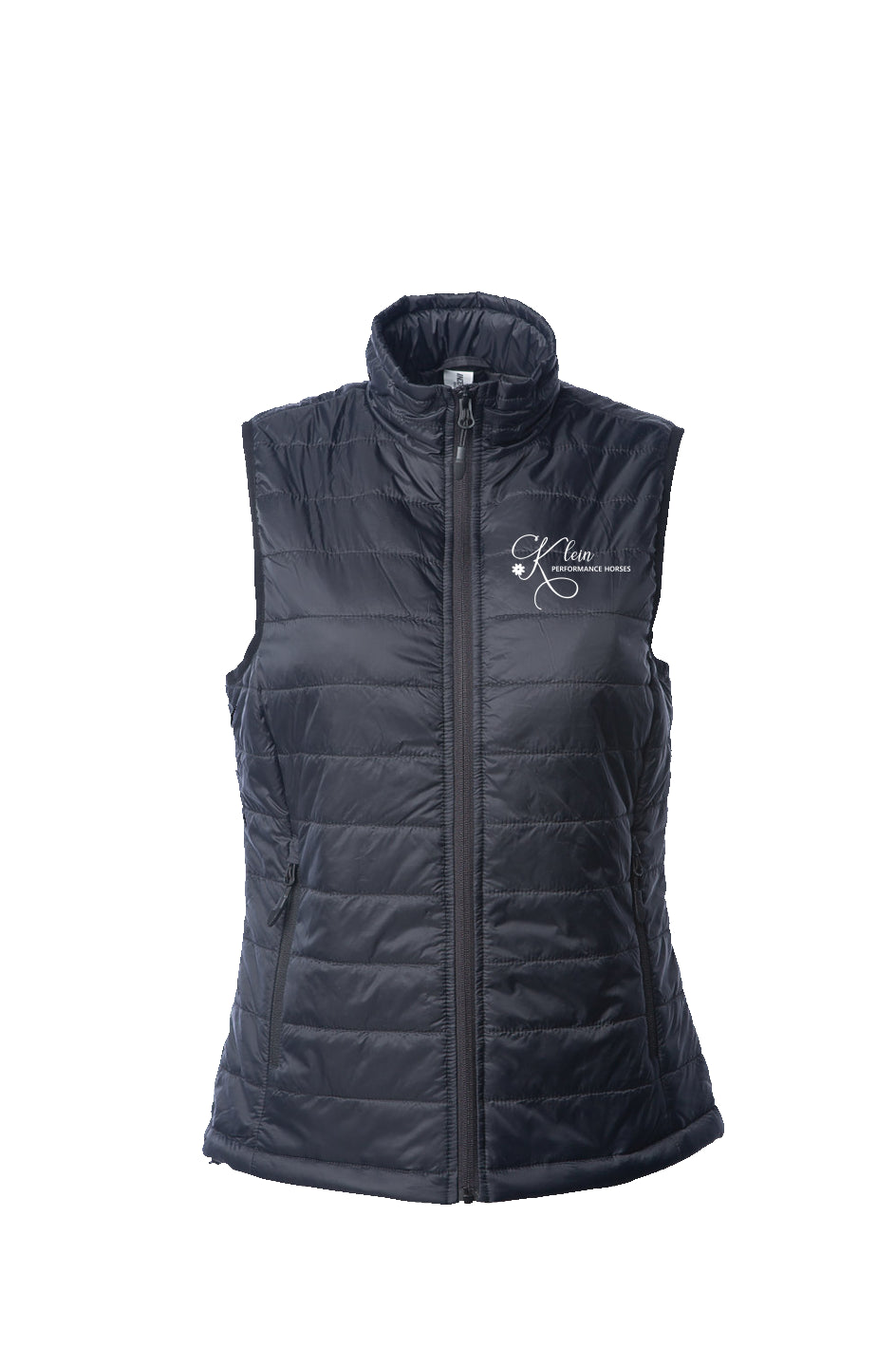 Women's Embroidered Puffer Vest - Klein Performance Horses