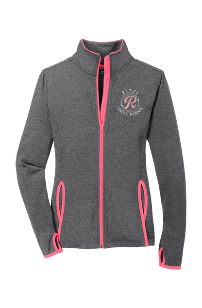 Sport Tek Womens Sport-Wick Contrast Jacket - Ritzi Performance Horses