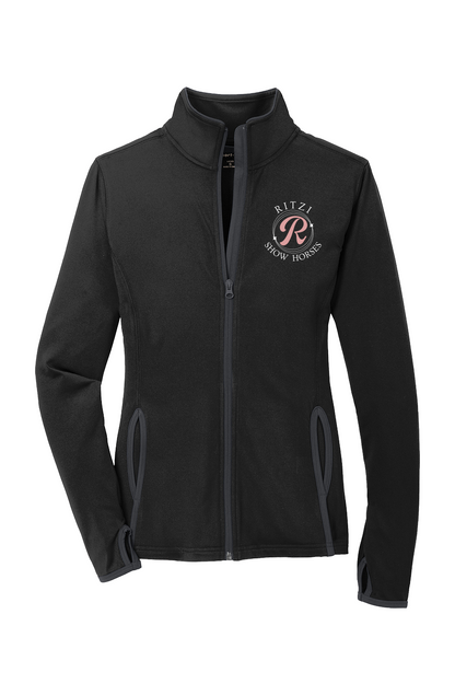 Sport Tek Womens Sport-Wick Contrast Jacket - Ritzi Performance Horses