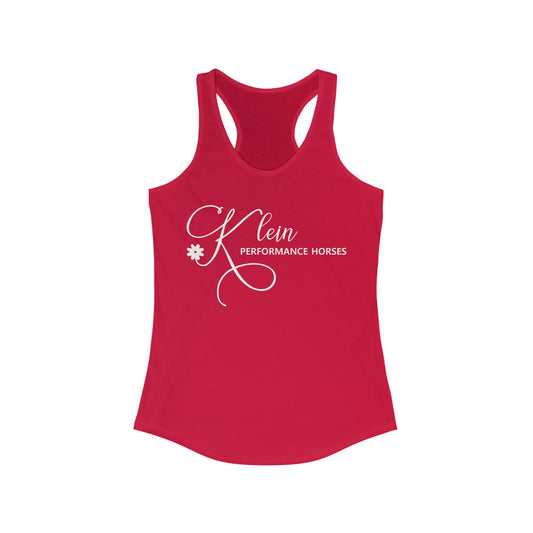 Women's Next Level Racerback Tank - Klein Performance Horses