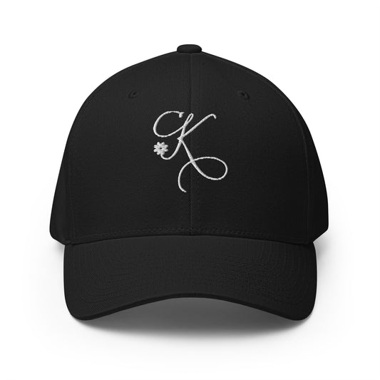 Embroidered Fitted Structured Twill Cap - Klein Performance Horses