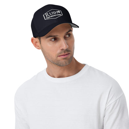 Embroidered Fitted Structured Twill Cap - Rush Performance Horses