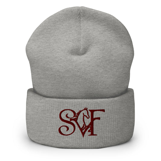 Embroidered Cuffed Beanie - Stillwater Valley Farm