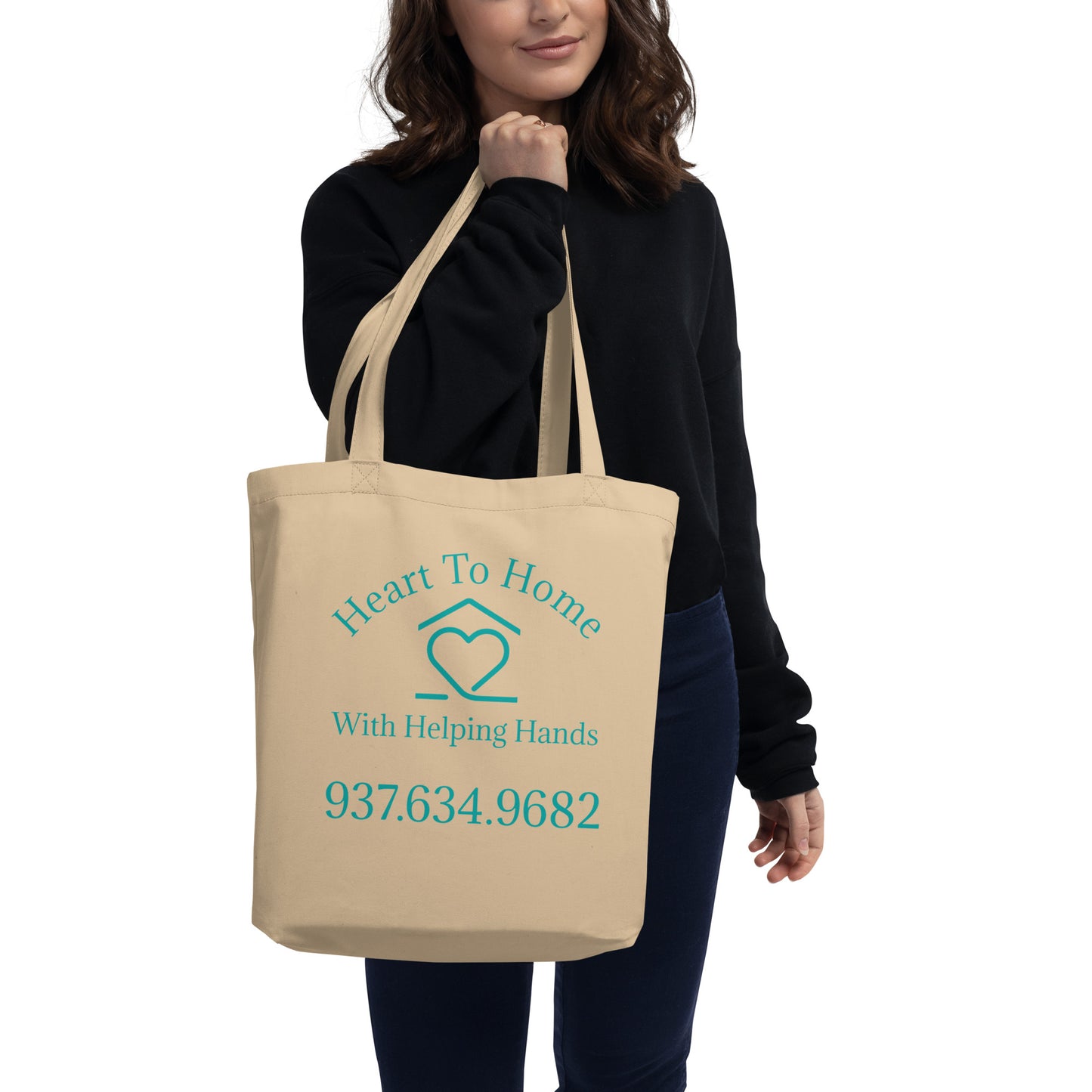 Cotton Tote Bag - Heart To Home